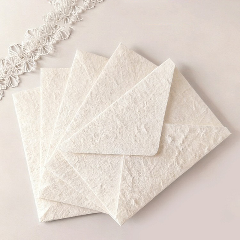 Wax Seal Letter Kit - 20Pcs Small Paper Envelopes Embossed Texture