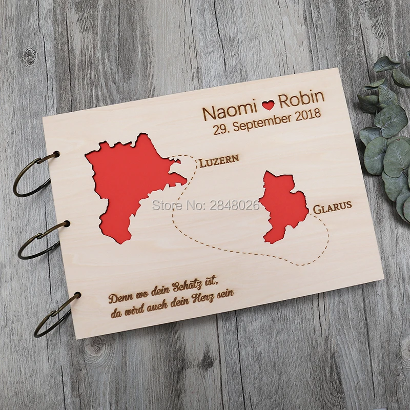 Rustic personalized wedding gu - Custom Photo Book review and price