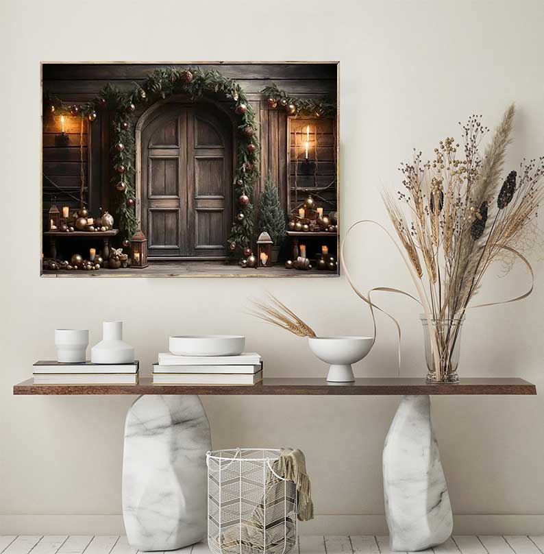 1pc frameless Large Christmas  - Family Tree Print review and price
