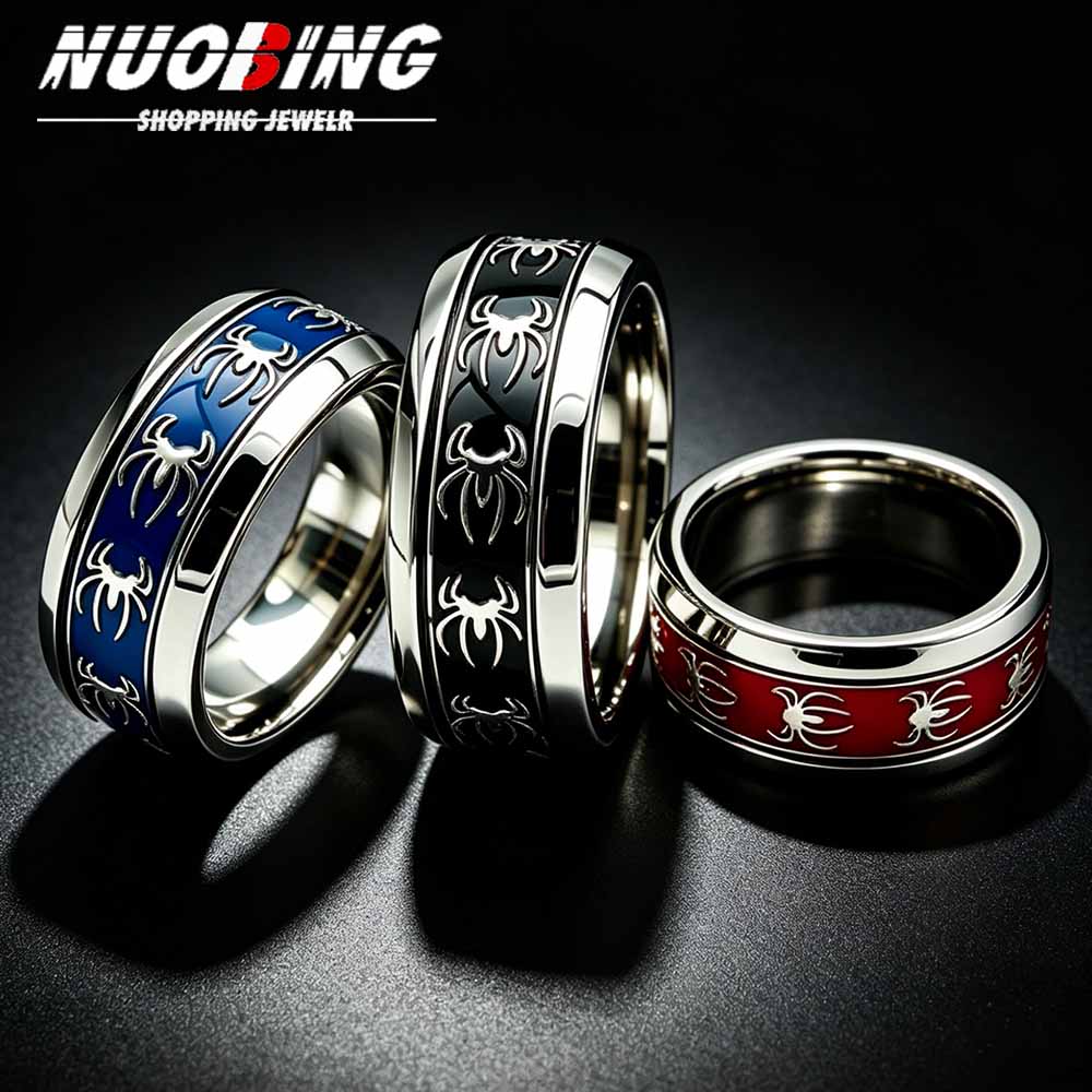 New Vintage Punk Spider Ring 3 - Initial Ring Custom review and price