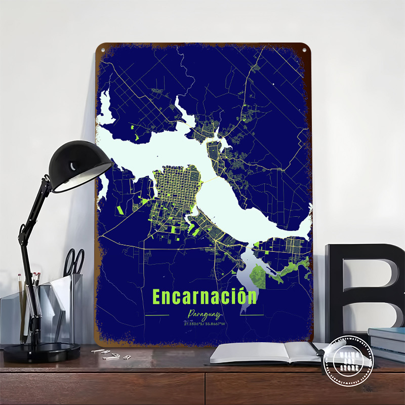 Encarnación Decoration Home De - Custom Map Poster review and price
