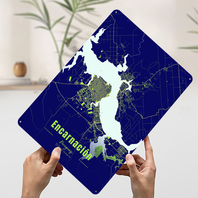 Encarnación Decoration Home De - Custom Map Poster review and price