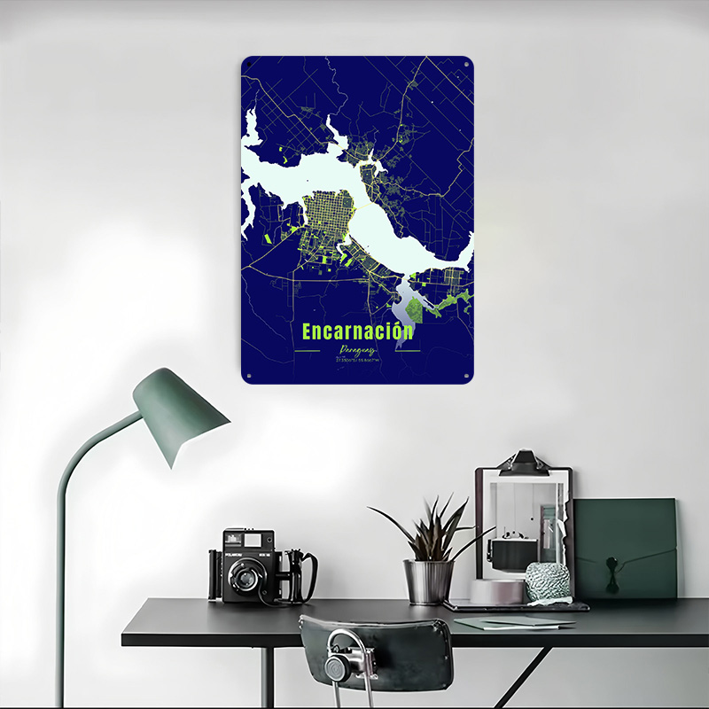 Encarnación Decoration Home De - Custom Map Poster review and price
