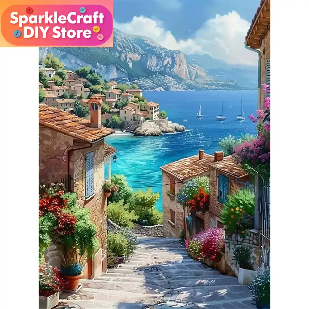 1pc frameless  Diamond Paintin - Photo Mosaic Print review and price