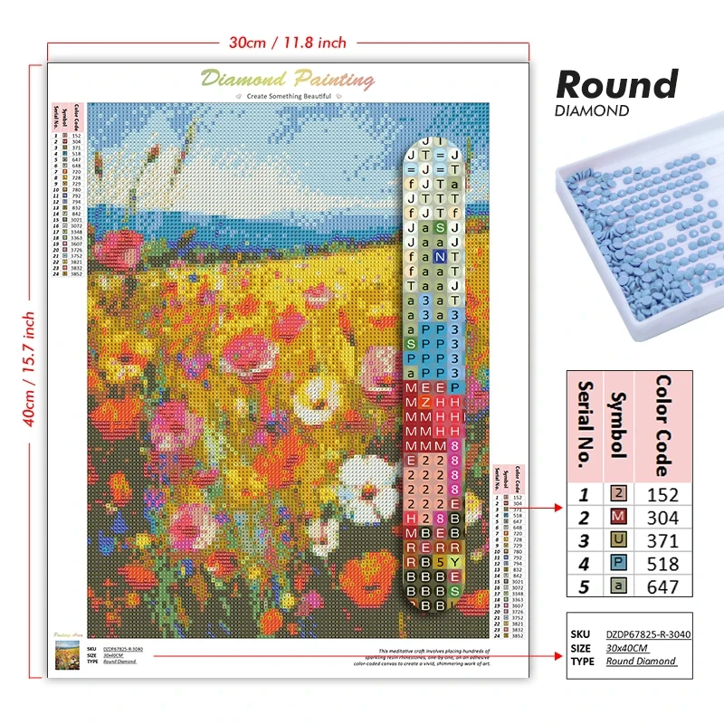 Diamond Painting Cute Girl And - Photo Mosaic Print review and price