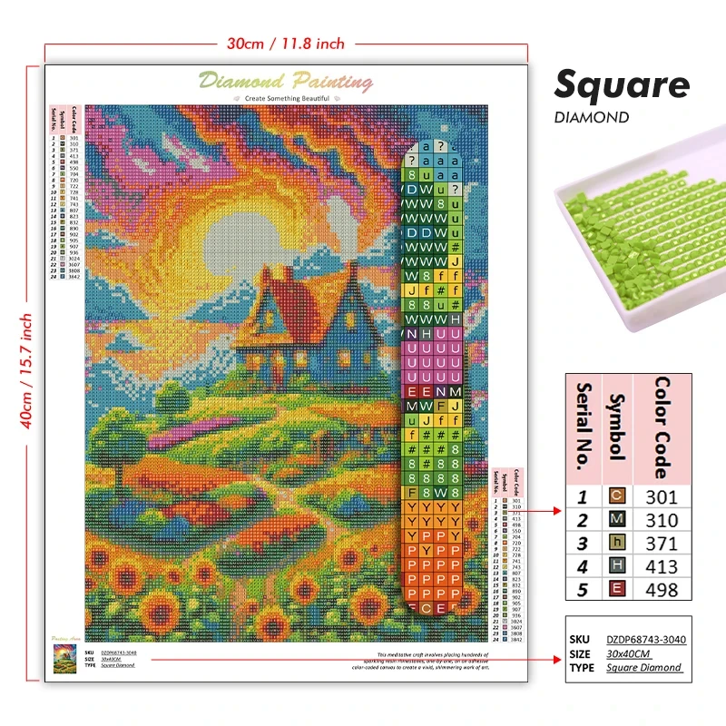 Diamond Painting Cute Girl And - Photo Mosaic Print review and price