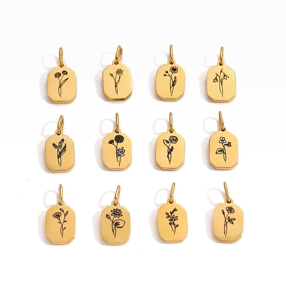Chic Hot Sale Birth Month Crys - Birth Flower Necklace review and price