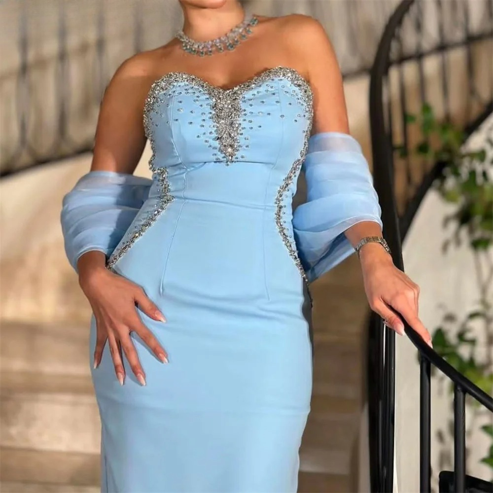 Sky Blue Party Dress with Sequ - Custom Night Sky review and price