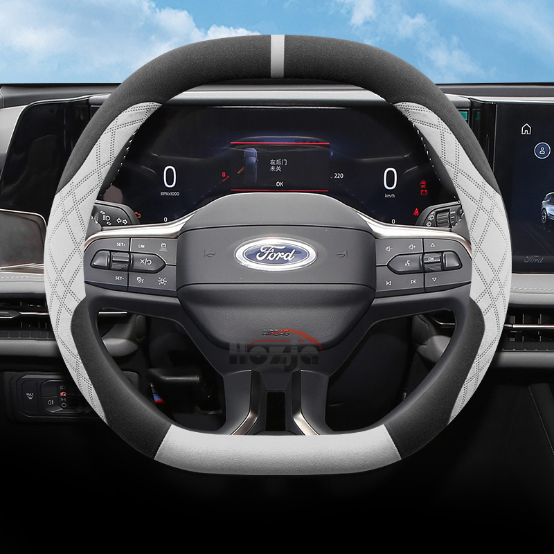 Suede Car Steering Wheel Cover - Custom Map Poster review and price