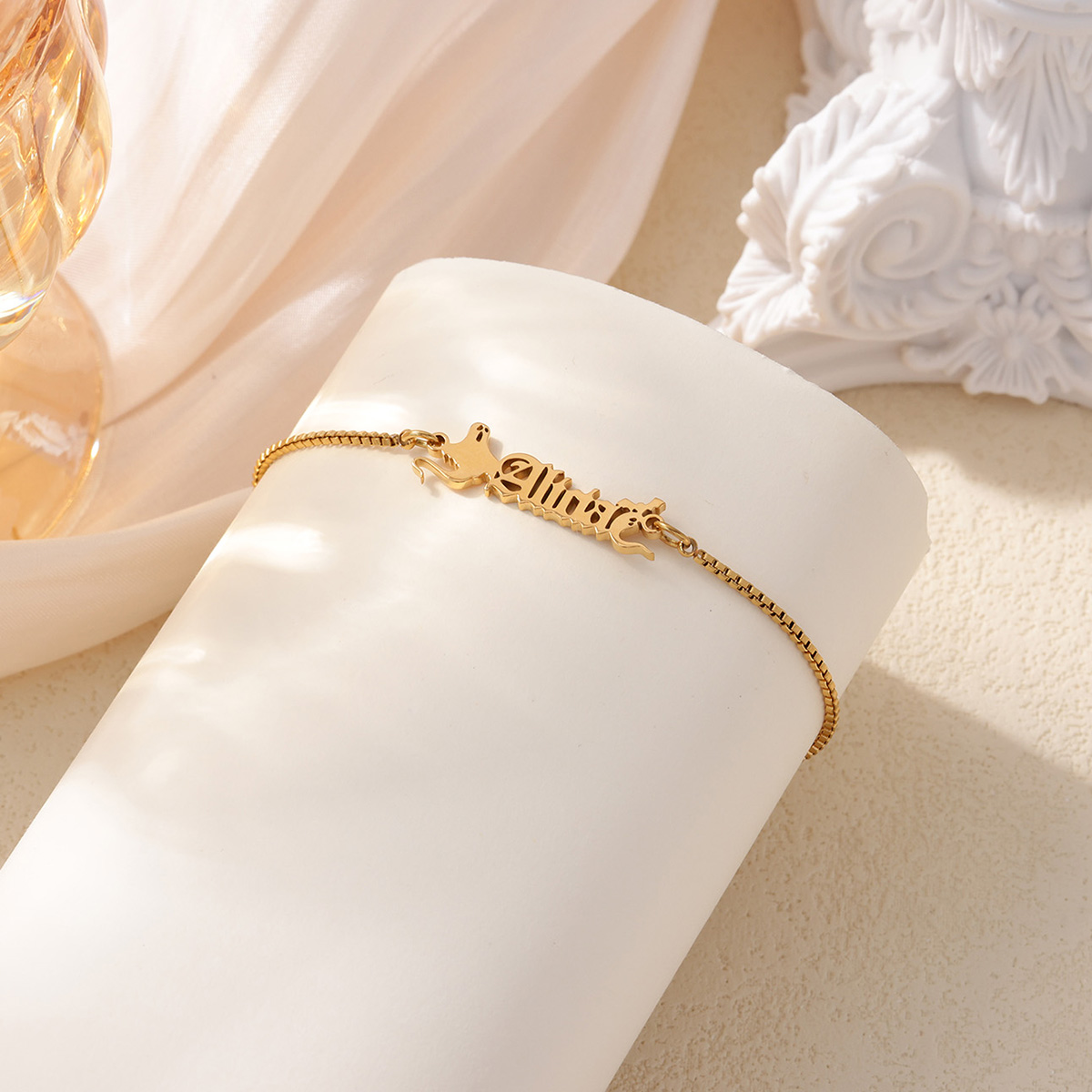 Custom Name Bracelet For Women - Personalized Name Box review and price