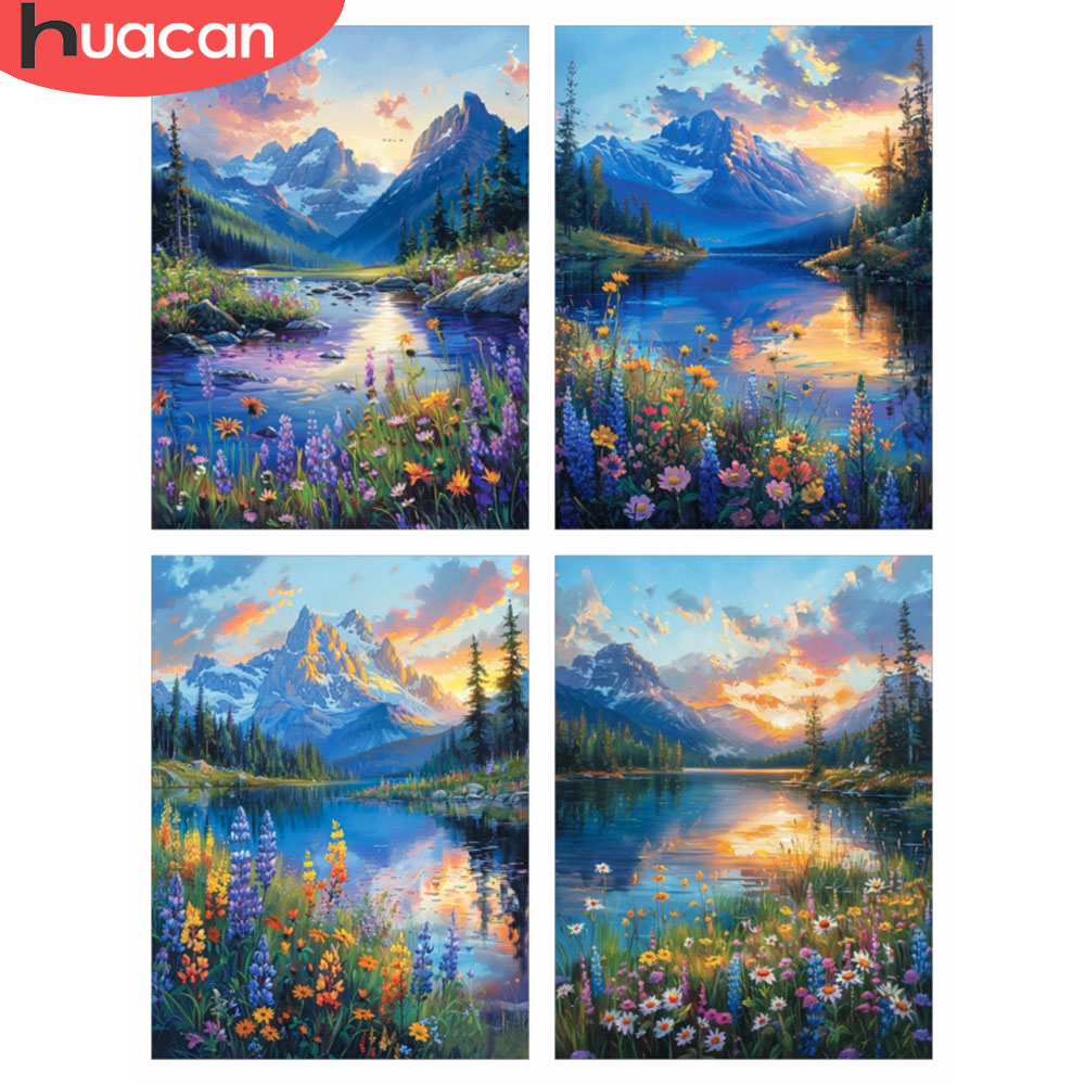 HUACAN 5d Diy Diamond Mosaic 5 - Photo Mosaic Print review and price