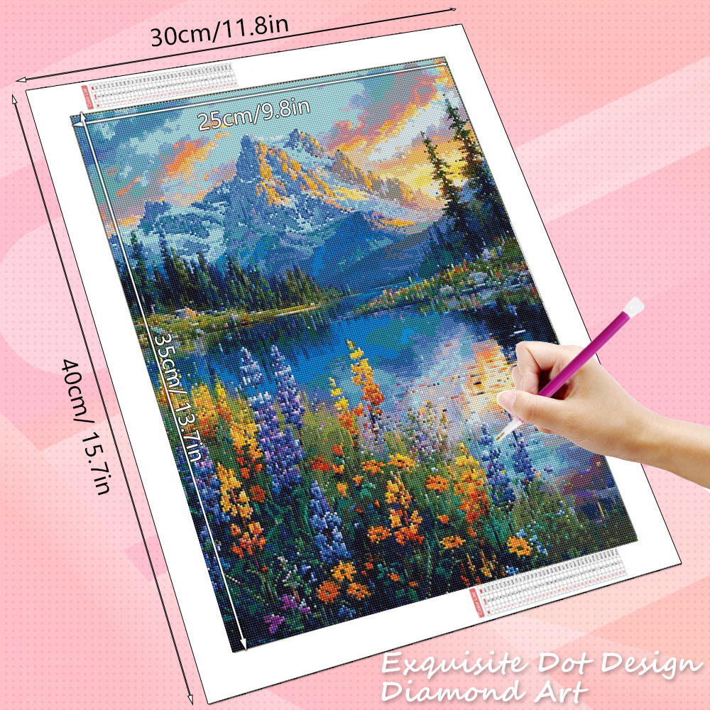 HUACAN 5d Diy Diamond Mosaic 5 - Photo Mosaic Print review and price