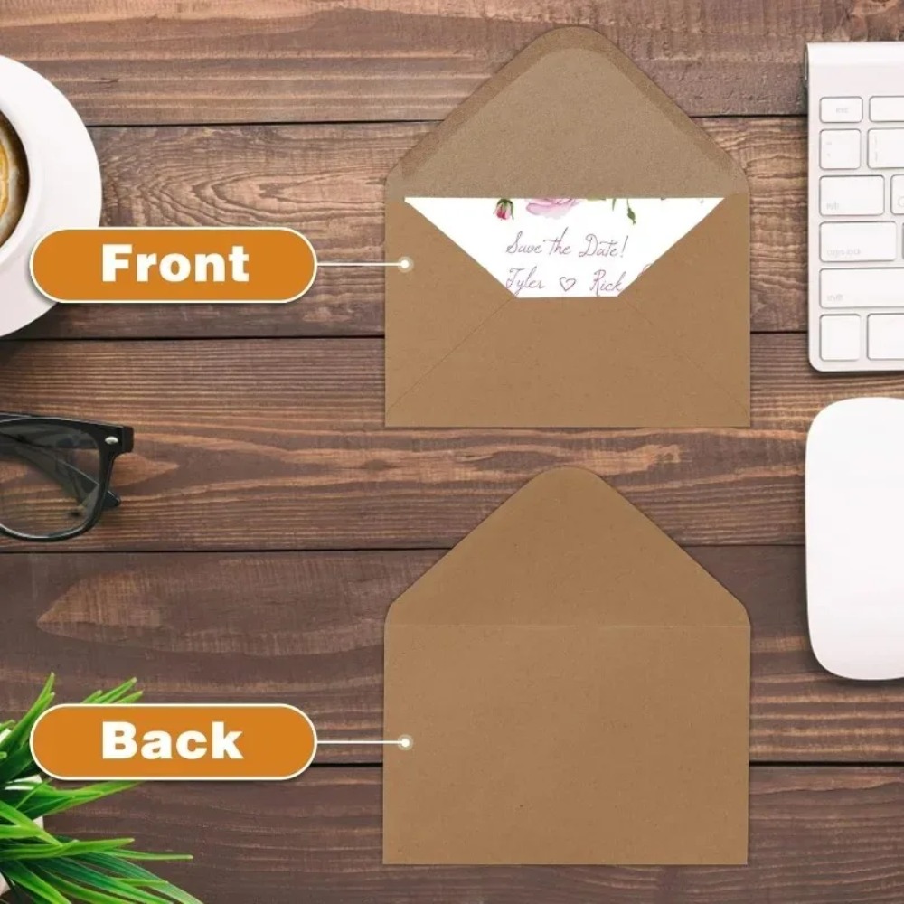 50Pcs Classical Brown Kraft Bl - Wax Seal Letter Kit review and price