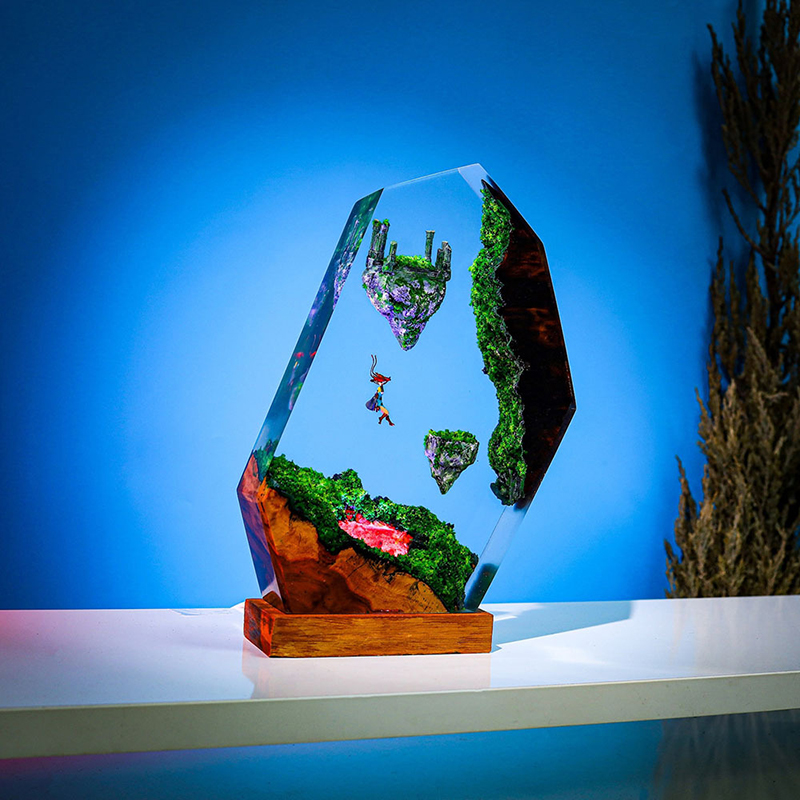 Resin Table Lamp Sky Island Mo - Custom Night Sky review and price