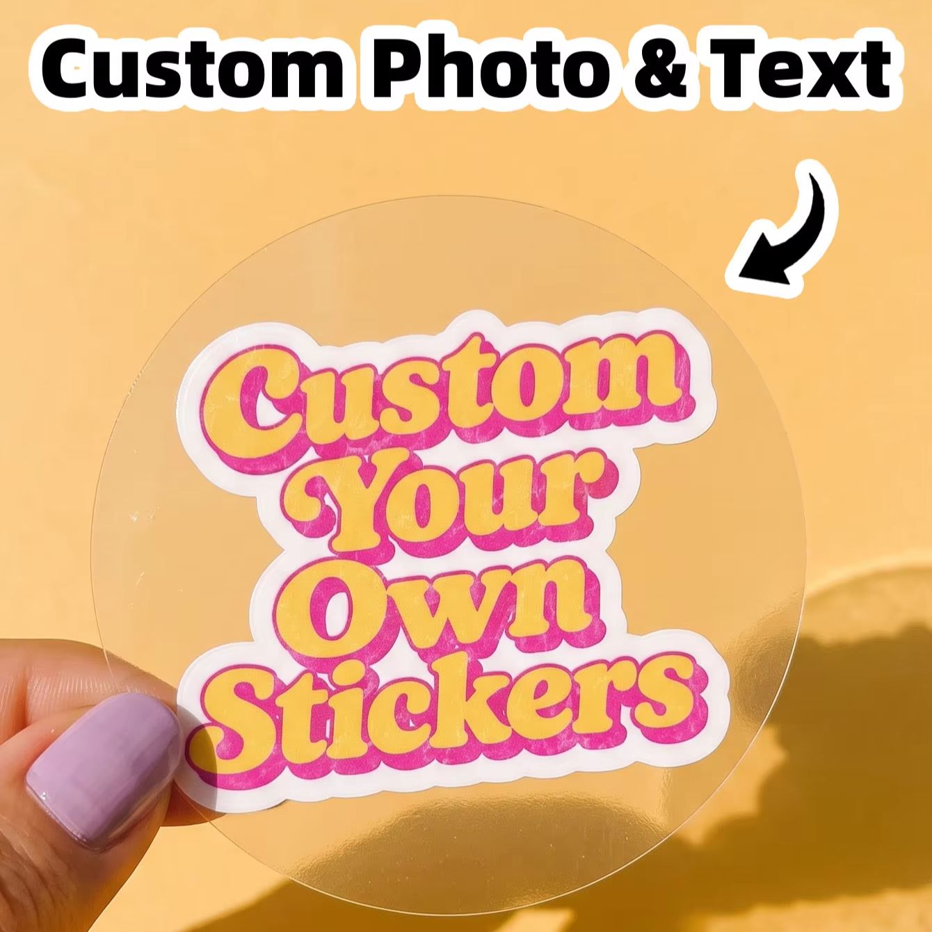 1-180Pcs Transparent Waterproo - Personalised Candle Label review and price