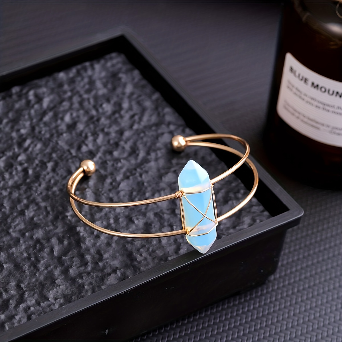 YEEVAA 1pc Natural Crystal Gem - Coordinates Bracelet review and price