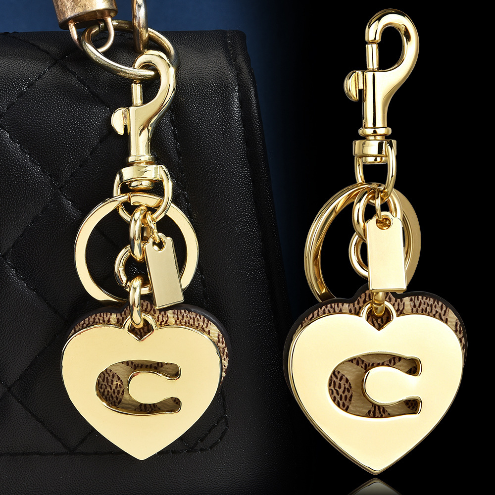 Initial C Monogram Bag Charm K - Monogram Keychain Leather review and price