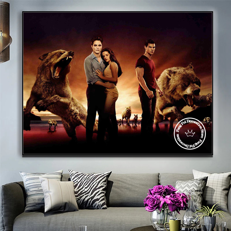 The Twilight Saga Movie Diamon - Photo Mosaic Print review and price
