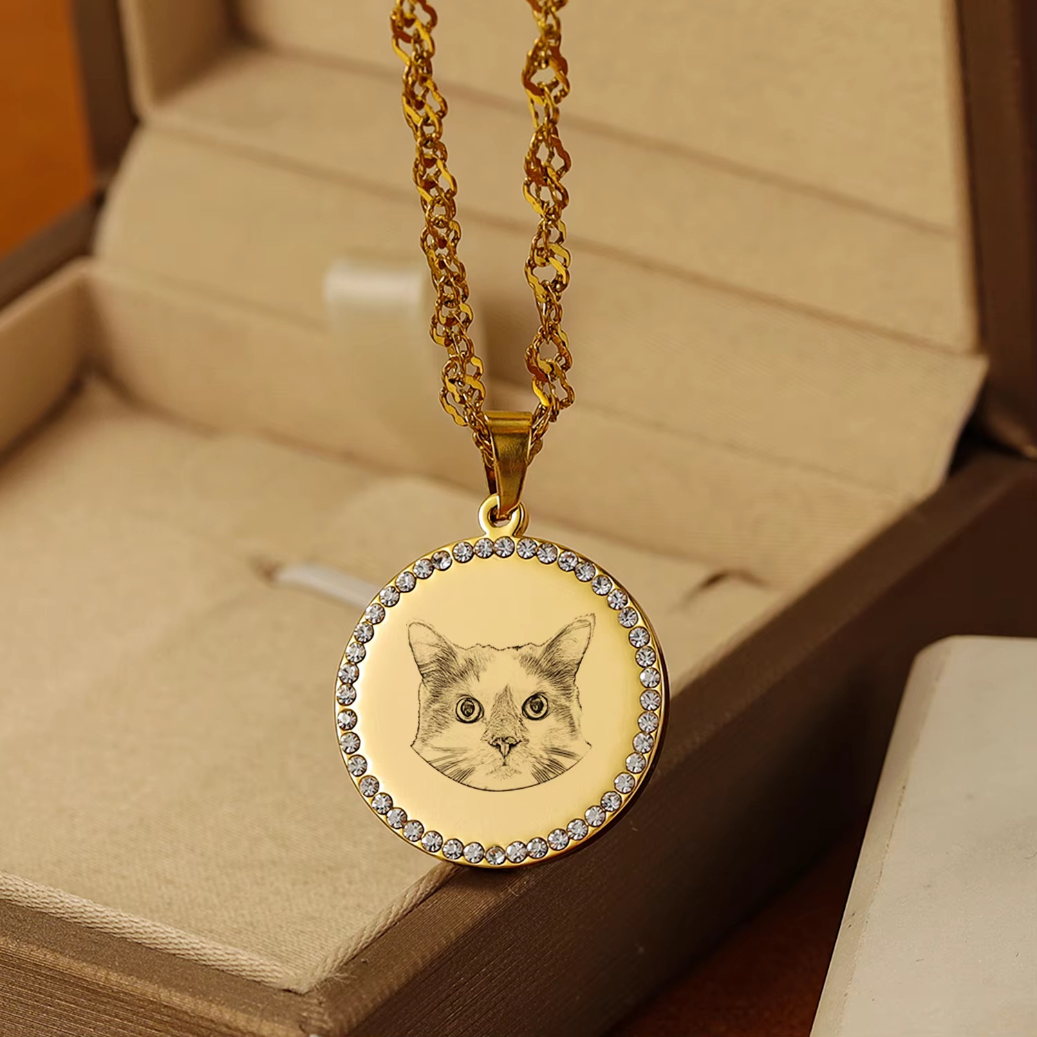 Custom Engraved Photo Pattern  - Pet Portrait Custom review and price