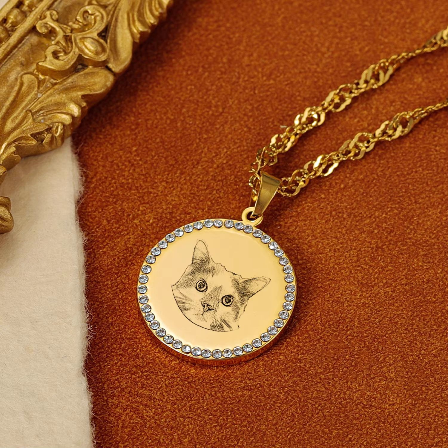 Custom Engraved Photo Pattern  - Pet Portrait Custom review and price