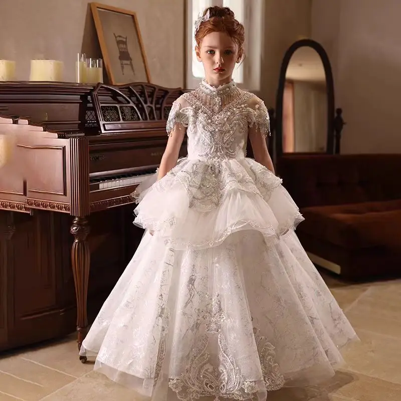 Custom Flower Girl Dress Weddi - Birth Flower Necklace review and price