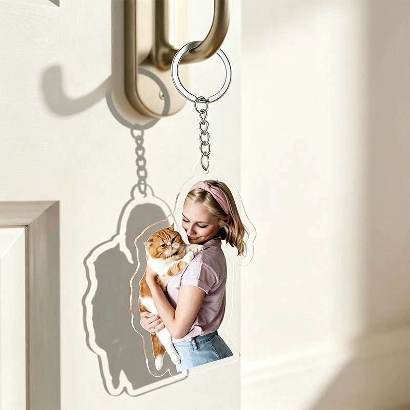 Custom Photo Acrylic Keychain  - Pet Portrait Custom review and price