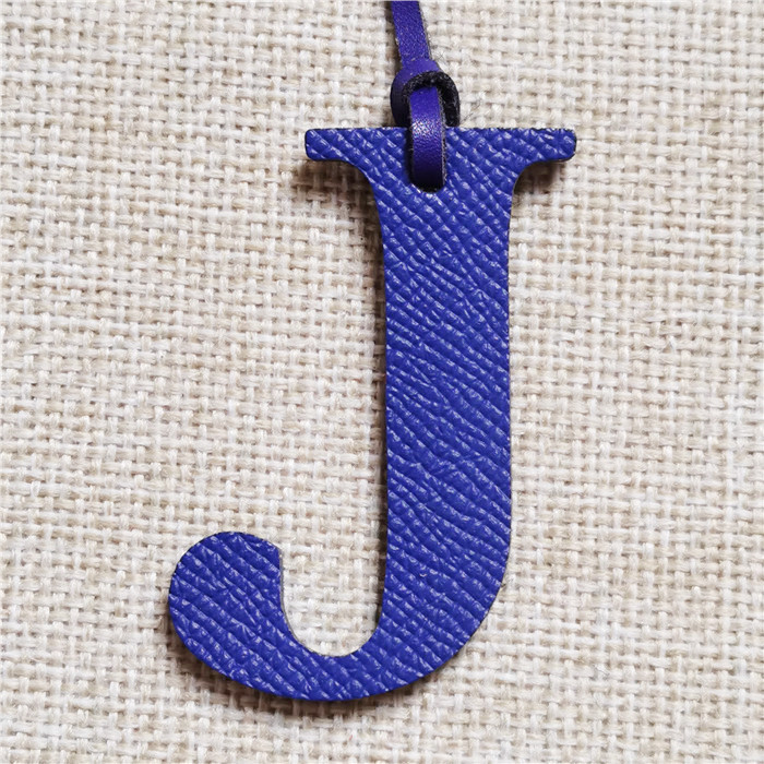 English Letter H I J K L M N A - Monogram Keychain Leather review and price