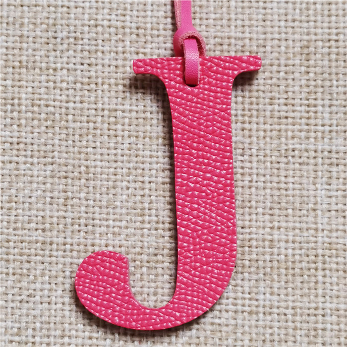 English Letter H I J K L M N A - Monogram Keychain Leather review and price