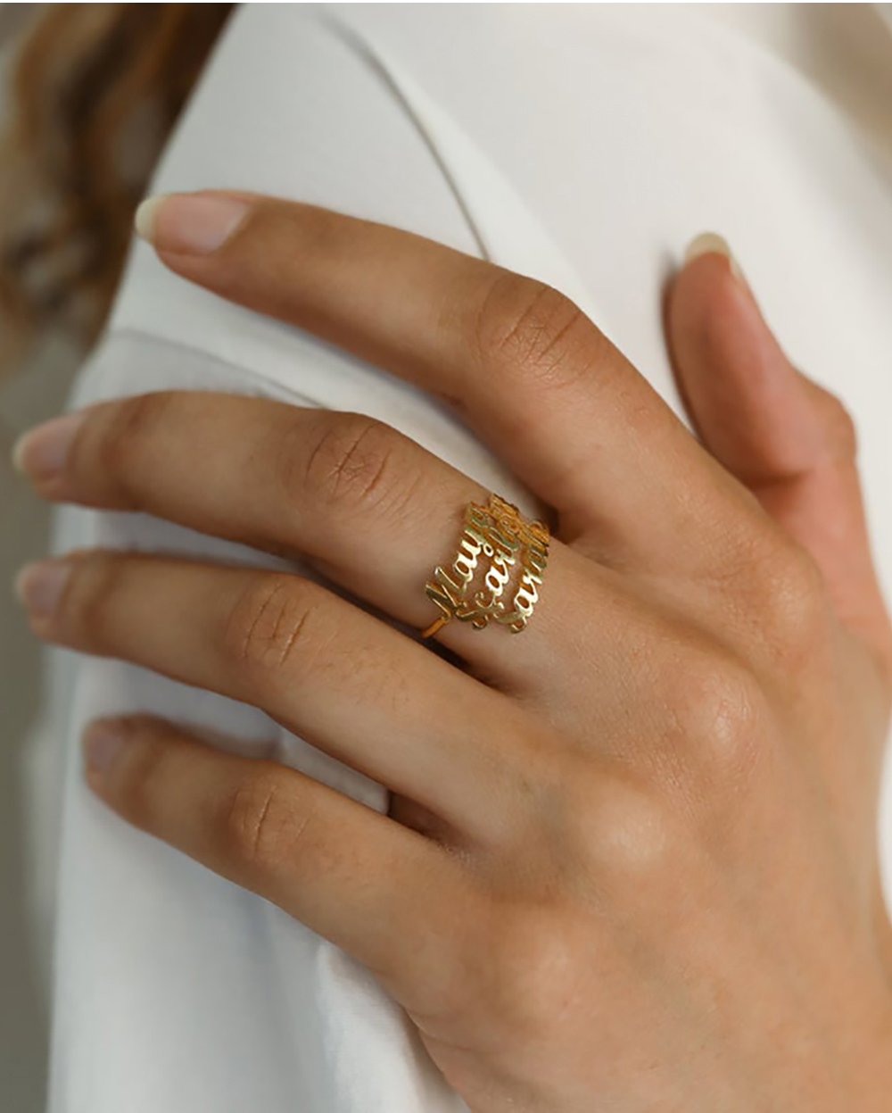 Personalized Custom  Name Ring - Initial Ring Custom review and price