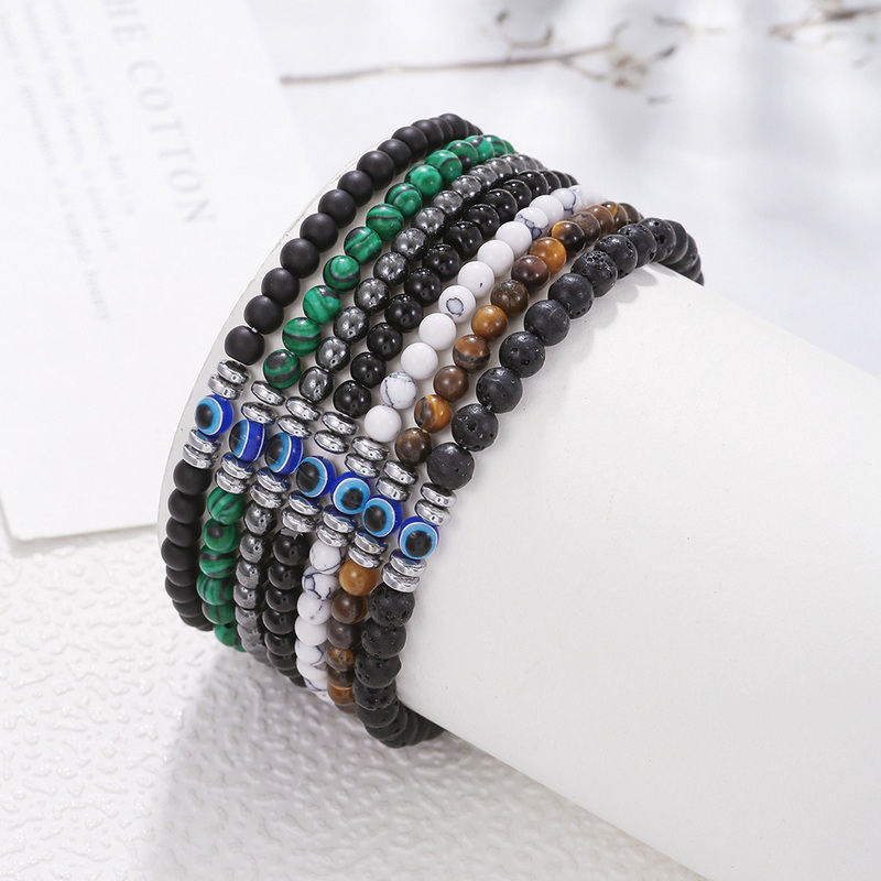 Trendy 4mm Obsidian Hematite N - Coordinates Bracelet review and price