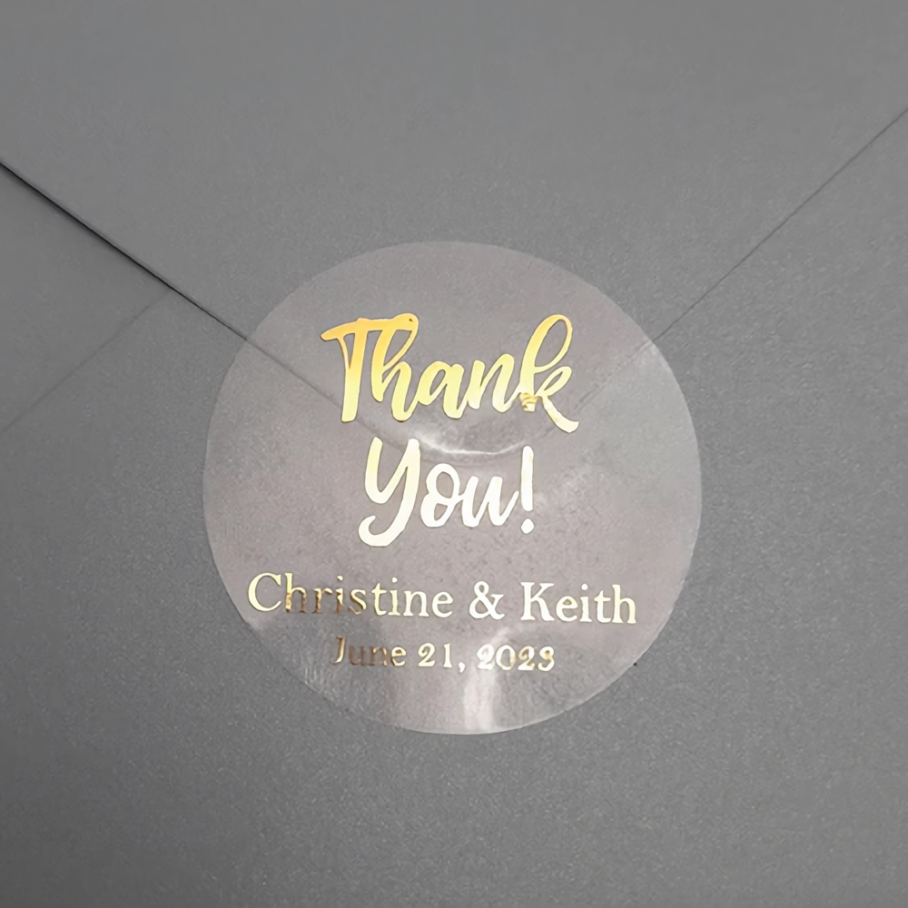 50PCS Personalized Gold Foil S - Personalised Candle Label review and price