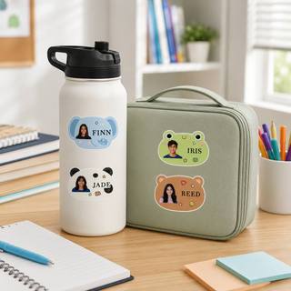 Customized Photo Name Stickers - Custom Photo Book review and price