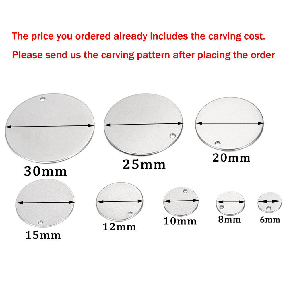100pcs/lot Custom Laser Engrav - Pet Portrait Custom review and price