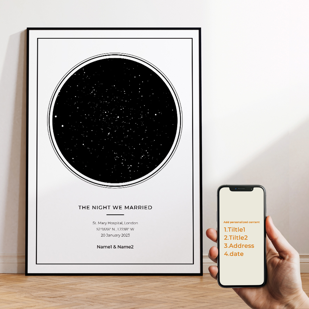 Modern Custom Personalized Nig - Custom Night Sky review and price