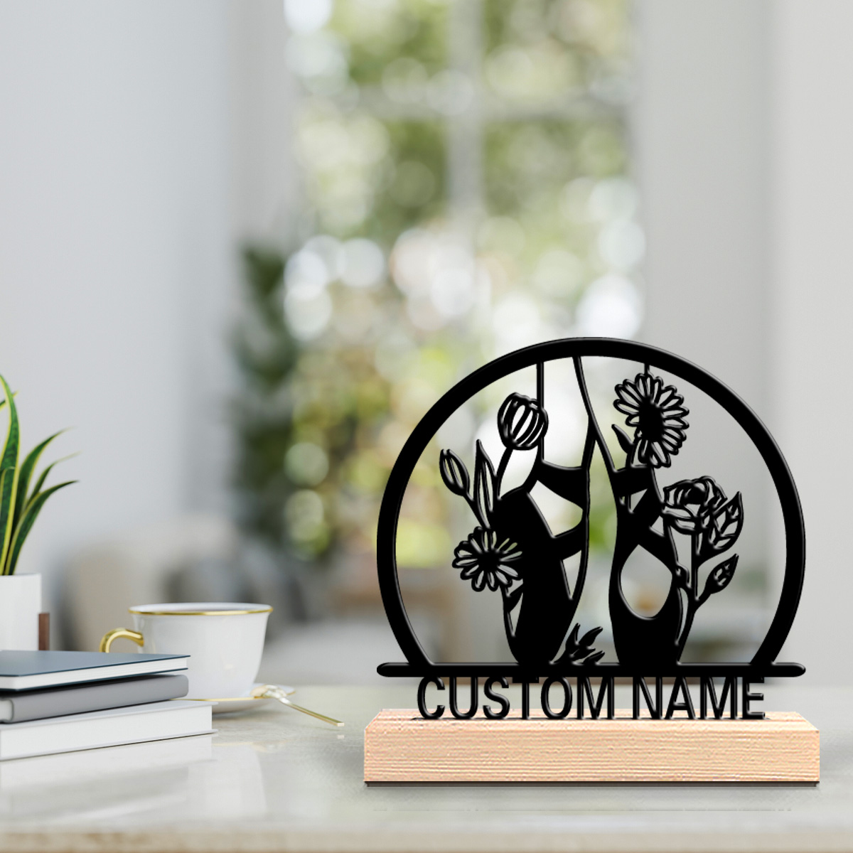1pc beautiful personalized bal - Engraved Wood Frame review and price