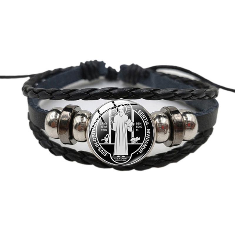 Catholic Saint Benedict Exorci - Coordinates Bracelet review and price