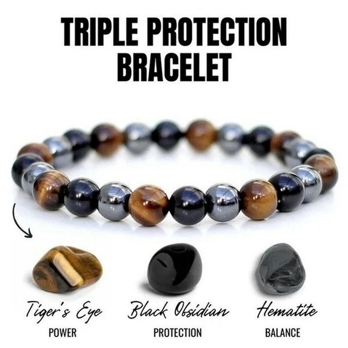 Man Bracelets Magnetic Hematit - Coordinates Bracelet review and price