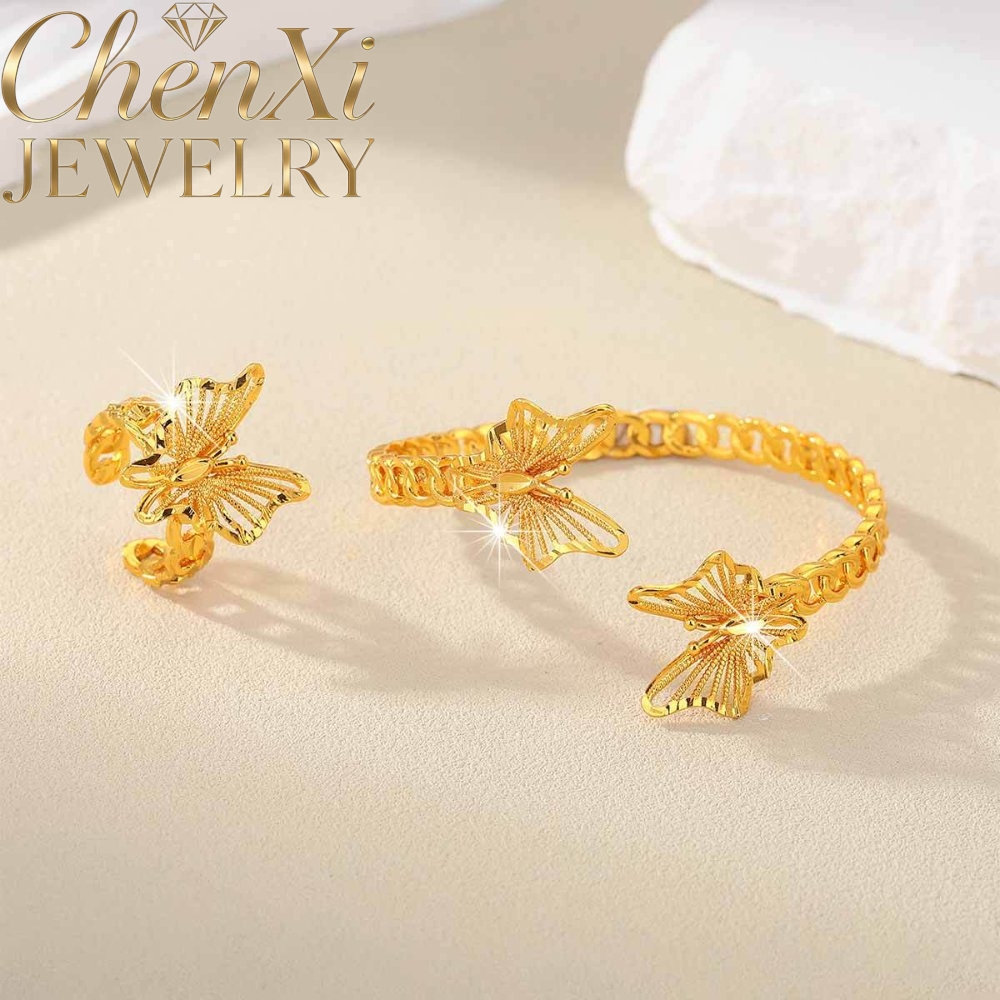 Sand Gold Floral Open-End Bang - Coordinates Bracelet review and price