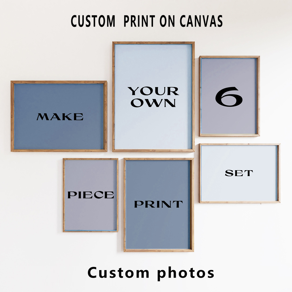 6pcs/set Custom Canvas Prints  - Pet Portrait Custom review and price