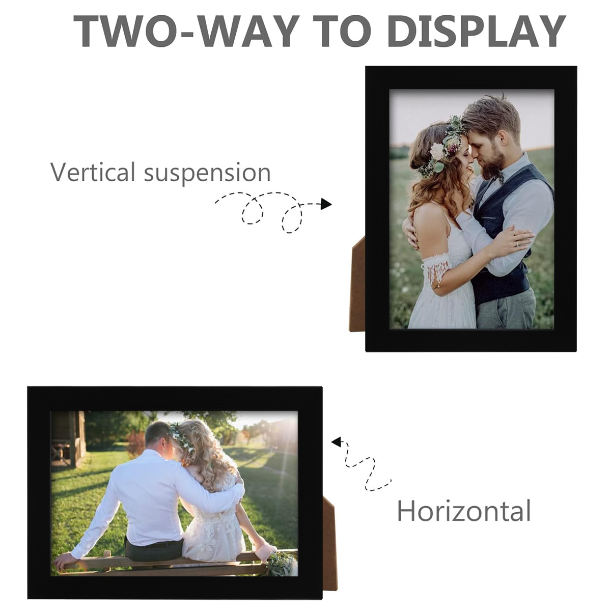 2PC 8x12inch Black Certificate - Engraved Wood Frame review and price